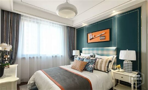 美式輕奢風|次臥設(shè)計