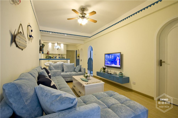 地中海風沙發(fā)設計