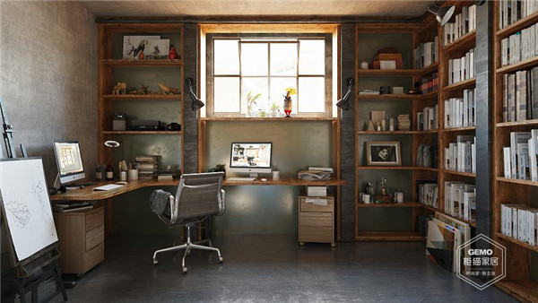 壁掛式書架設計