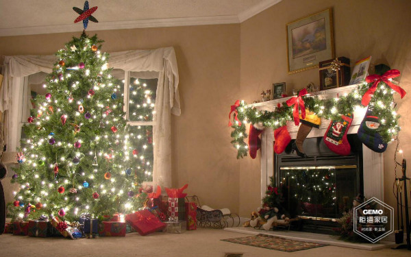 圣誕節家裝