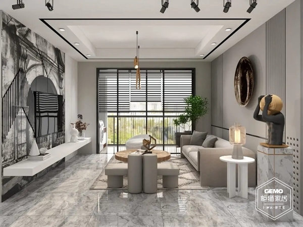 現代簡約風效果圖