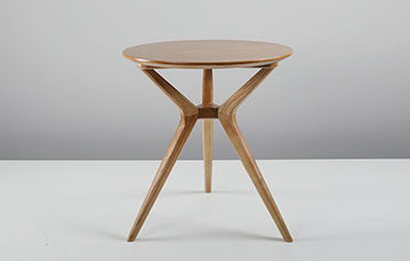 現代簡約實木小圓桌邊幾BJ008