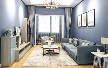 北歐情懷 | 藍色物語客廳家居