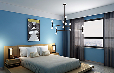 現(xiàn)代簡約風格沙發(fā)背景墻創(chuàng)意組合掛畫-簡易