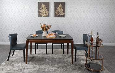 現代簡約三層圓形鋼化玻璃創意餐車026